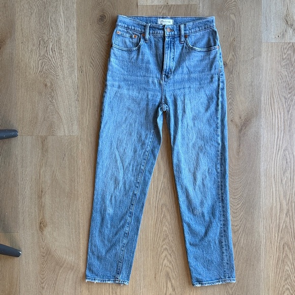 Madewell Denim - Madewell Classic straight Blue Denim Jeans